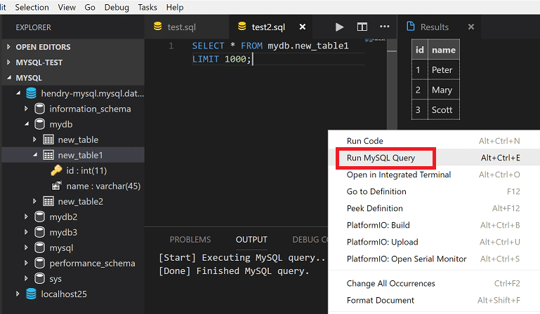 Как подключить mysql к visual studio 2019