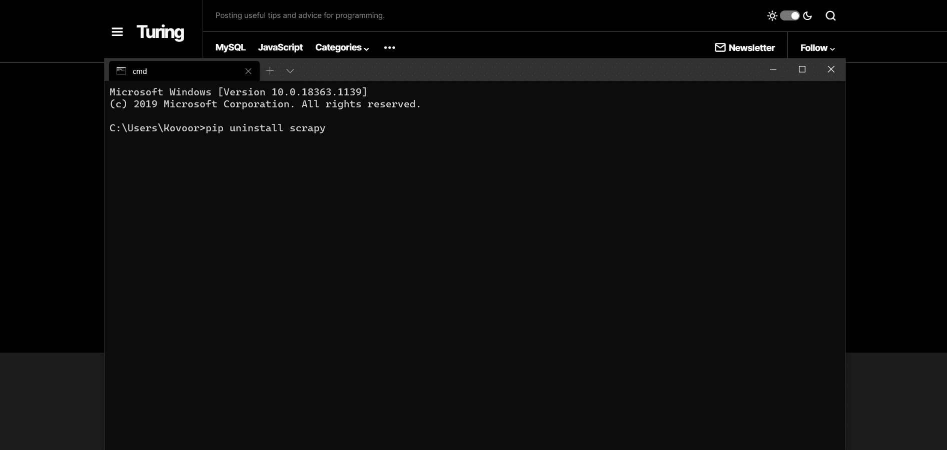 install PIP for Python