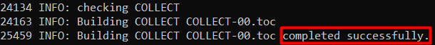 Using pyinstaller to convert .py files or scripts to .exe files