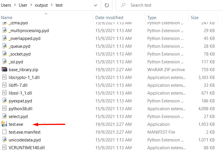Opening py files that have been converted to .exe file