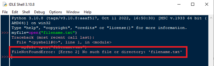 Fix FileNotFoundError [Errno 2] No Such File or Directory