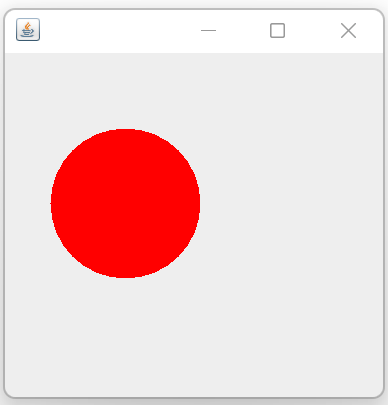 How to draw a circle in Java