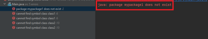 Java Package Does Not Exist