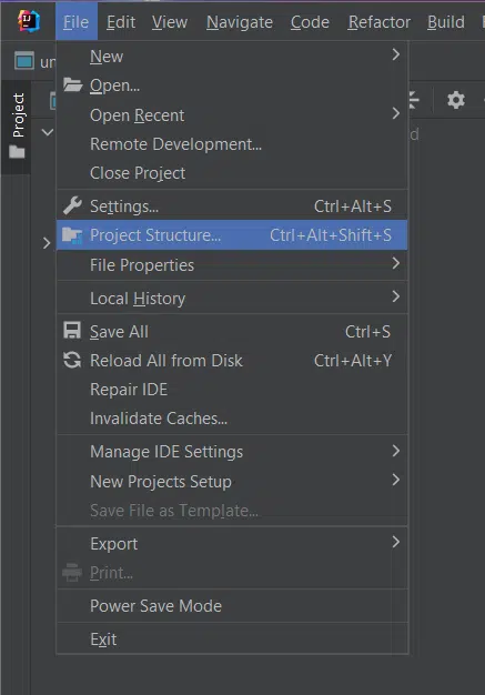 Building Java applications