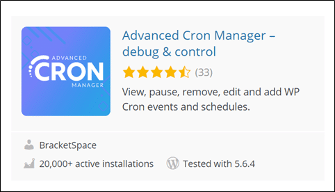 Install and Configure ‘Advanced Cron Manager – debug & control’ to Double-Check Your Backup Settings to fix UpdraftPlus backup failed, not finished or not creating backups