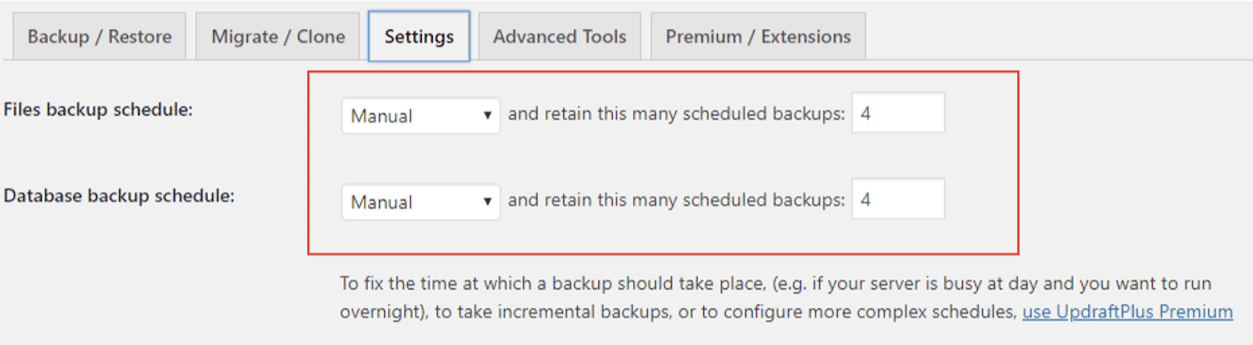 Fix The Missing Processes to fix UpdraftPlus backup failed, not finished or not creating backups