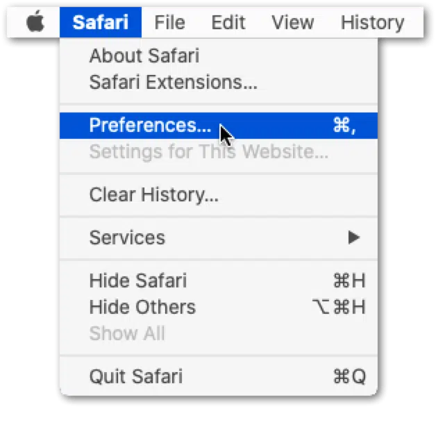 Check For Any Browser Extensions on Safari macOS to fix Github files not uploading or stuck processing