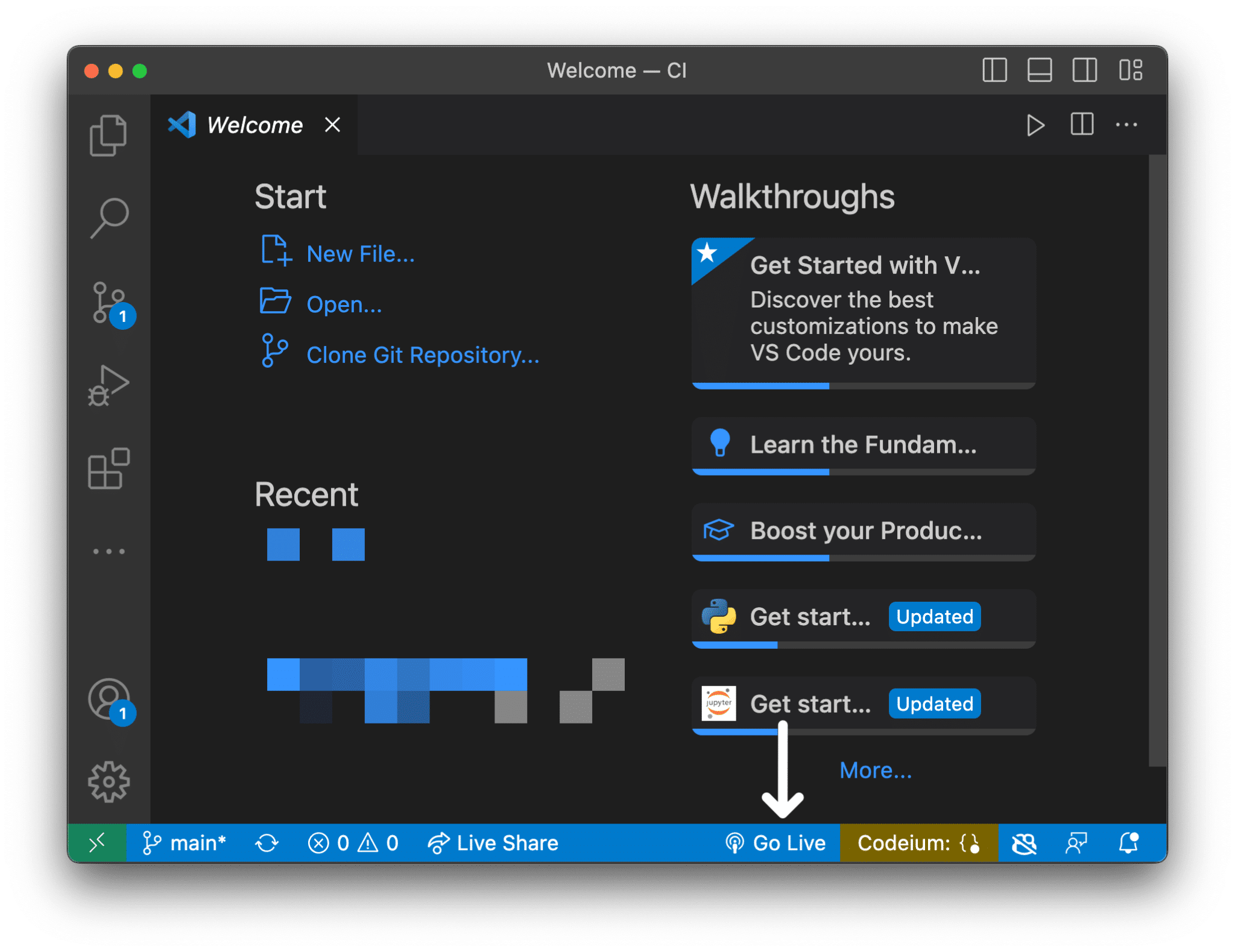 Check the Live Server settings to fix Visual Studio Code Live Server not working, showing, or updating