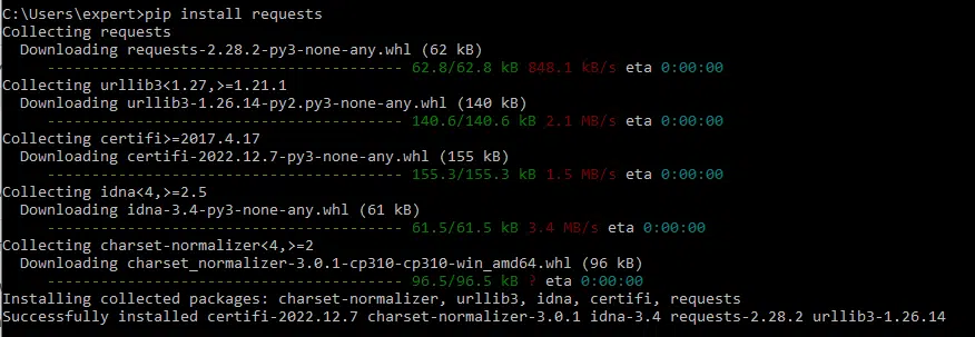 Use pip install requests  to fix the urllib.error.httperror: http error 403: forbidden In Python