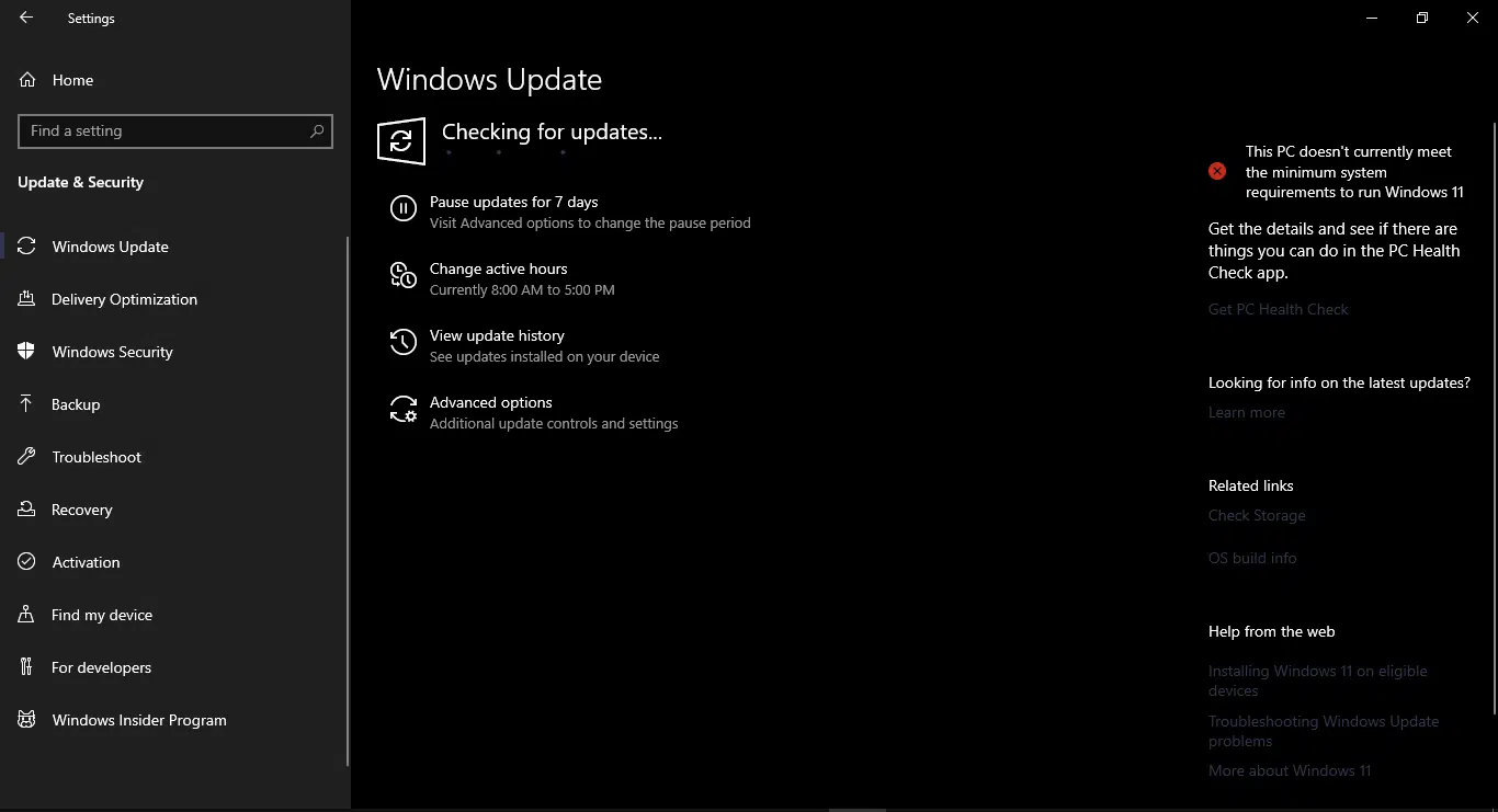 install pending system updates on Windows to fix can't or unable to open, run, launch, or open Visual Studio Code on Windows, Linux, macOS